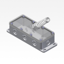 LAD4  45° - Cable junction box